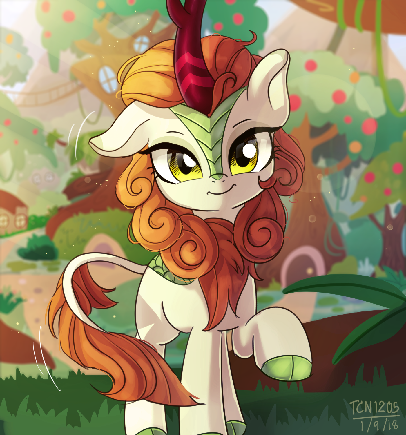 1821878 - artist:tcn1205, autumn blaze, awwtu